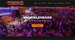 Desktop Screenshot of knuckleheadskc.com